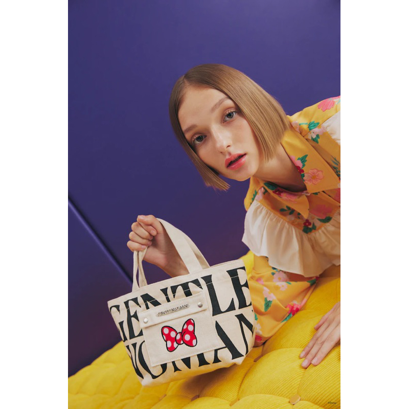 GENTLEWOMAN MINNIE&#039;S RIBBON MINI TOTE BAG