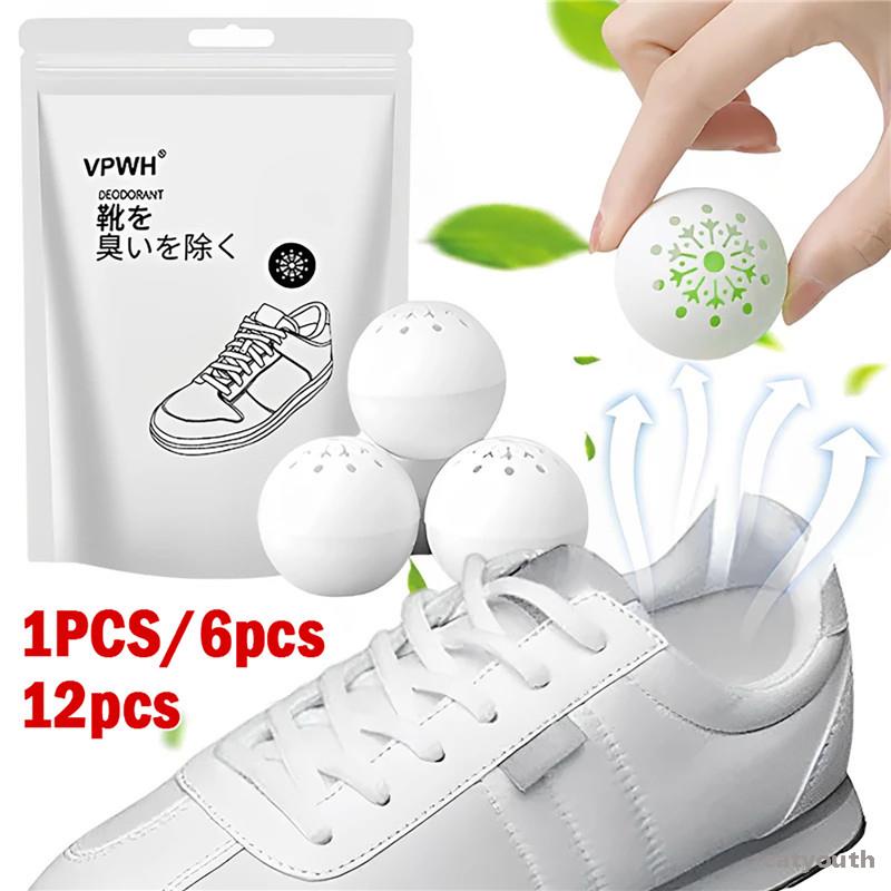 12pcs Deodorizer Freshener Balls for Shoes Socks Clothes Fragrance Essential Foot Care Ball Scent Shoe Closet Wardrobe Fresh Ball